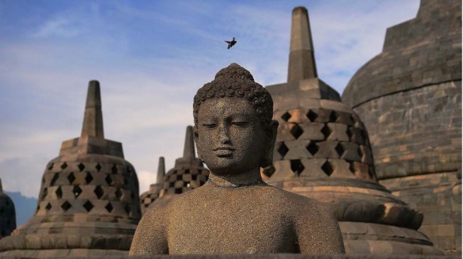 Ilustrasi Candi Borobudur, Jawa Tengah (pixabay.com/Saesherra)
