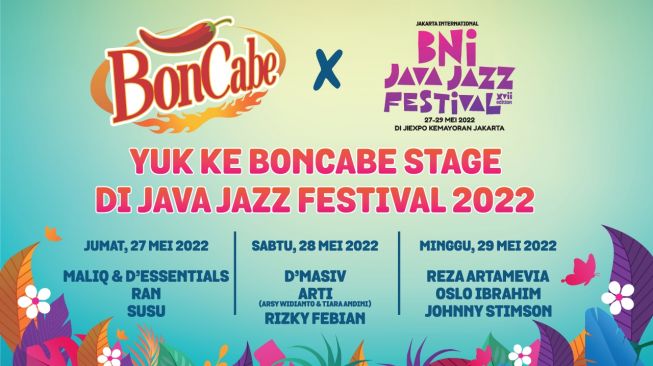 BonCabe Dukung Gelaran Java Jazz Festival 2022