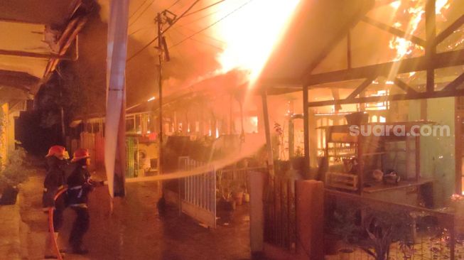 5 Petak Rumah di Padang Terbakar, 25 Jiwa Mengungsi