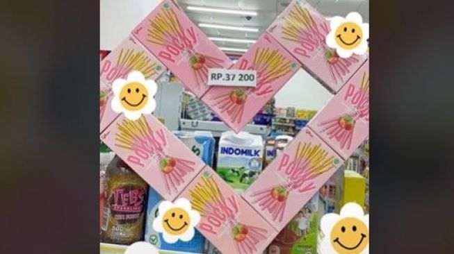 Viral Minimarket Jualan Pocky Love, Lebih Murah dan Praktis untuk Buat Ayang Senang