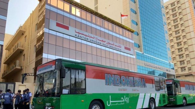 Layanan Bus Siap Antarkan Jemaah Haji Tunaikan Tawaf Ifadah