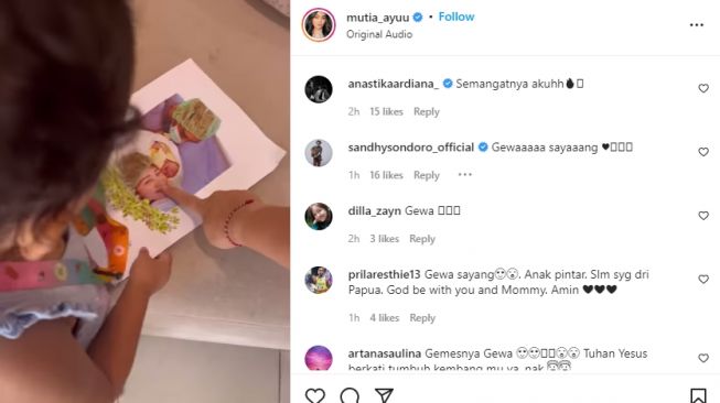 Momen Putri Mutia Ayu Kenali Wajah Glenn Fredly Bikin Haru 