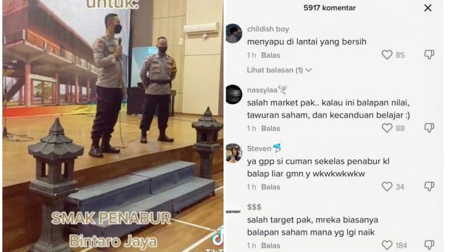Lakukan Sosialisasi Kenakalan Remaja di SMAK Penabur Bintaro Jaya, Netizen Sebut Polisi Salah Sasaran?