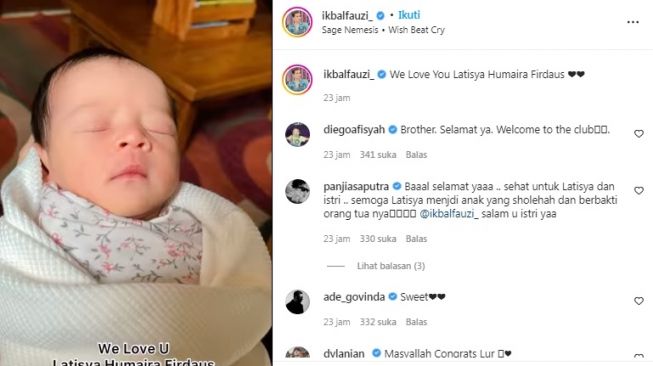 Unggahan soal Ikbal Fauzi [Instagram/@ikbalfauzi_]