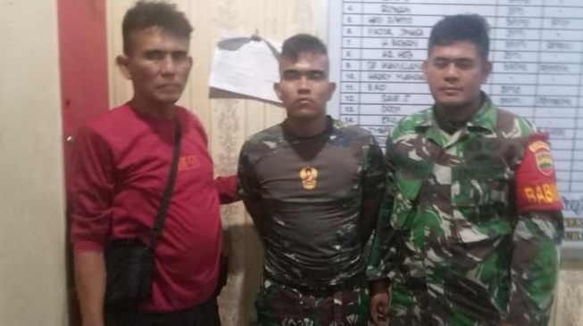 Apes! TNI Gadungan Ini Ditangkap Saat Temui Pacar di Deli Serdang, Lihat Tuh Tampangnya