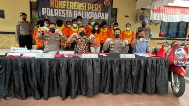 Belum Genap Setengah Tahun, Polisi Balikpapan Sudah Ungkap 34 Kasus Narkoba, Paling Banyak dari Gunung Bugis