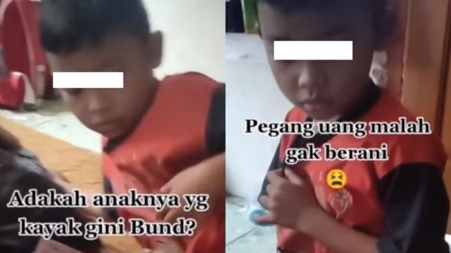 Bocah Langka! Dikasih Uang Orangtua Malah Ngacir Ketakutan, Publik Dibikin Kagum Alasannya: Keren Gaya Parentingnya