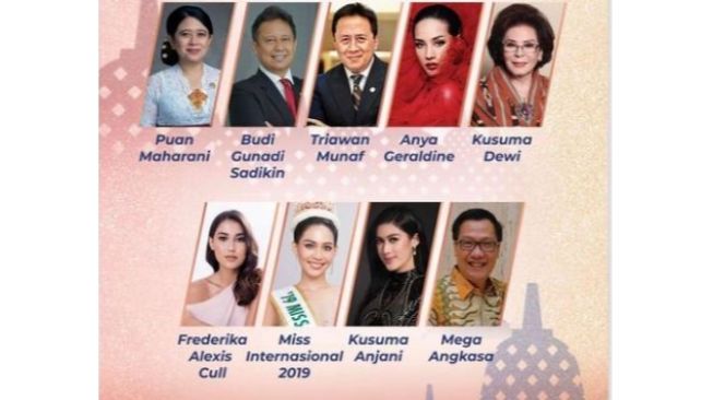 Anya Geraldine Jadi Juri Puteri Indonesia (Instagram/@officialputeriindonesia/)