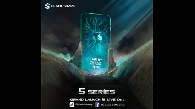 Black Shark 5 dan 5 Pro Meluncur ke Pasar Global 8 Juni, Catat Waktunya