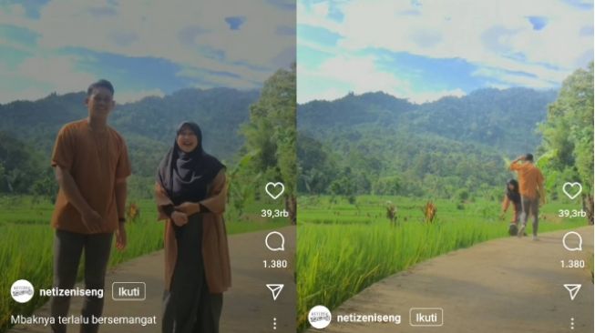 Ajak Kekasih Main TikTok, Tingkah Laku Cewek Ini Berakhir Kocak