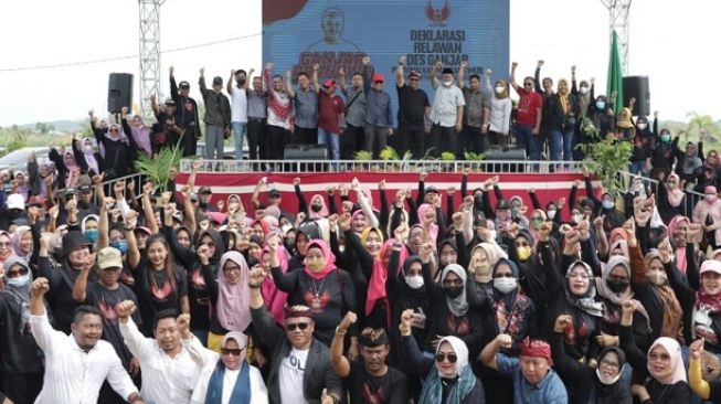 Dorong Pertumbuhan Ekonomi Desa, Ganjar Dapat Dukungan dari Relawan di Kaltim