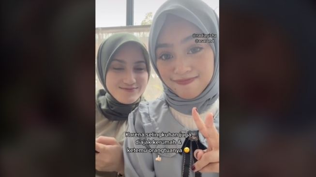 Bestie dengan selingkuhan. [TikTok]