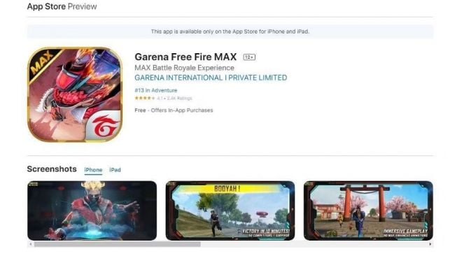 Garena Free Fire Max. [Sportskeeda]