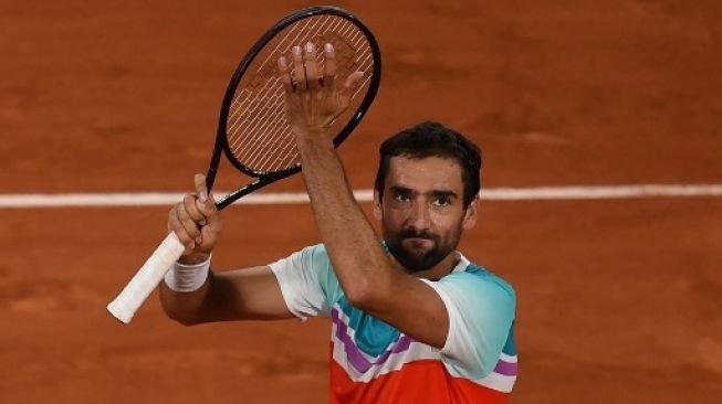 French Open 2022: Tundukkan Daniil Medvedev, Marin Cilic Maju ke Perempat Final