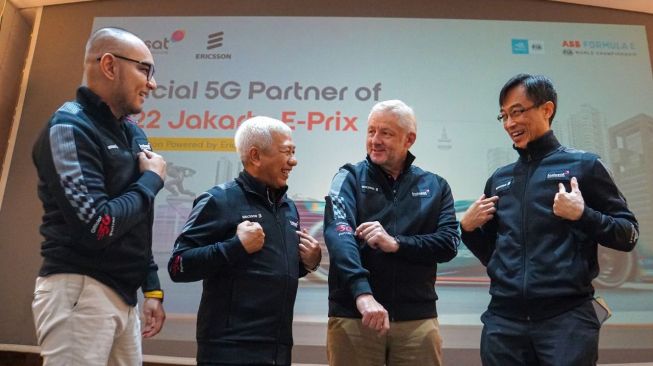 Indosat Hadirkan Internet 5G di Formula E Jakarta 2022