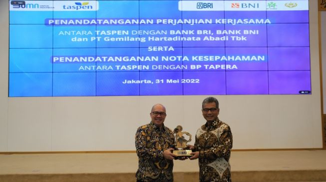 BRI Memberikan Kemudahan bagi Nasabah Dana Pensiun Taspen