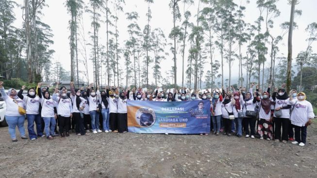 Buka Peluang Usaha Lewat Pelatihan, Sandiaga Malah Dapat Suara dari UKM dan Emak-emak di Bandung