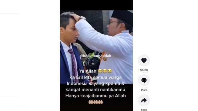 Tak Kunjung Ditemukan, Video Lawas Ridwan Kamil Rapikan Rambut Putranya Eril Bikin Warganet Nyesek