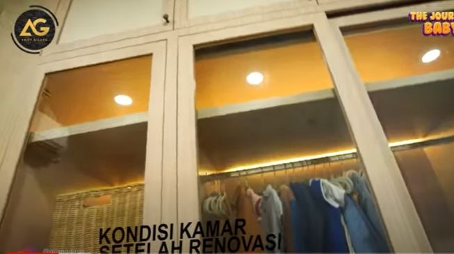 Kamar Baby G Anak Adiezty Fersa dan Gilang Dirga (YouTube/Adiez Gilang)