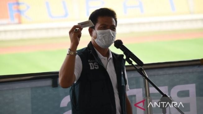 Imbauan untuk Suporter dari Bupati Bandung yang akan Saksikan Langsung Laga Indonesia vs Bangladesh: Tetap Pakai Masker