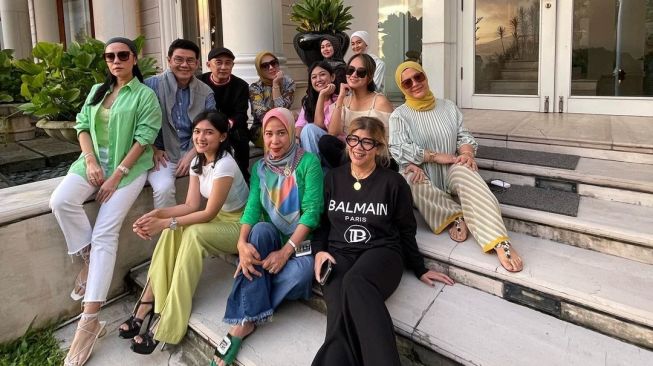 Momen Welcome Home Party Syahrini (instagram/@princessyahrini)