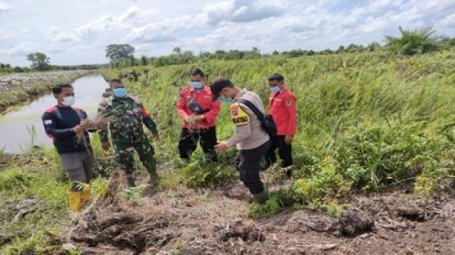 Polsek Mandau Optimalkan Upaya Pencegahan Karhutla Berbasis Tapak