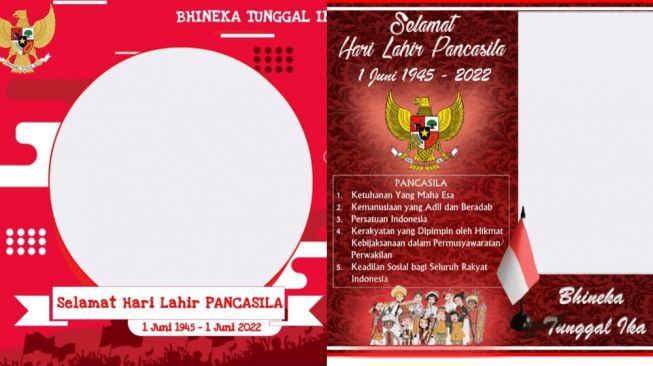 25 Twibbon Hari Lahir Pancasila 2022, Bisa Dibagikan ke Media Sosial