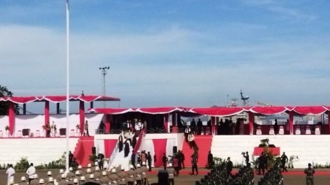 Presiden Jokowi Pimpin Upacara Hari Lahir Pancasila di Kota Bersejarah Ende