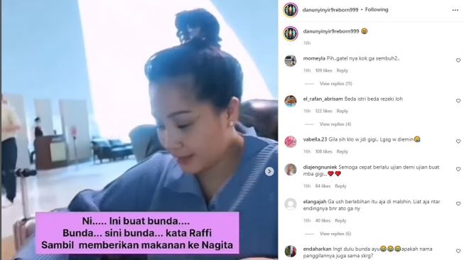 Raffi Ahmad Keceplosan Panggil Bunda, Reaksi Nagita Slavina Langsung Ketus