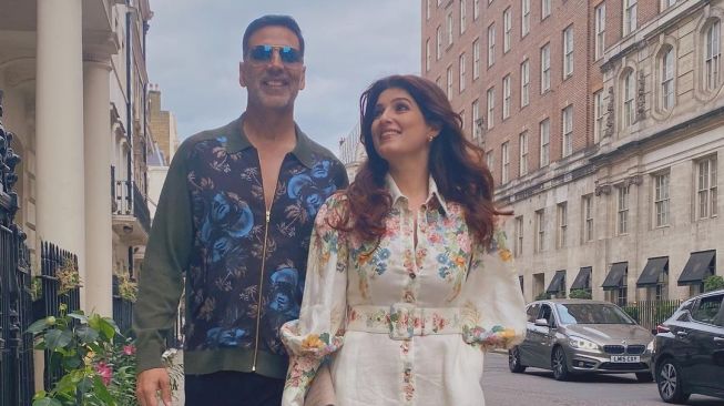 Akshay Kumar dan Twinkle Khanna [Instagram]