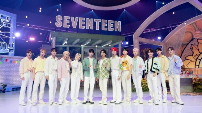 SEVENTEEN Sukses Raih Trophy Pertama untuk Lagu Terbarunya di M Countdown!