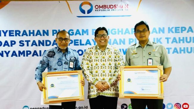 10 Unit Kerja di Kementan Raih Predikat Kepatuhan Tinggi dari Ombudsman RI