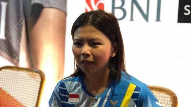 Greysia Polii akan mengumumkan pensiun sebagai atlet bulu tangkis pada ajang Indonesia Masters 2022 di Jakarta. (ANTARA/Roy Rosa Bachtiar).