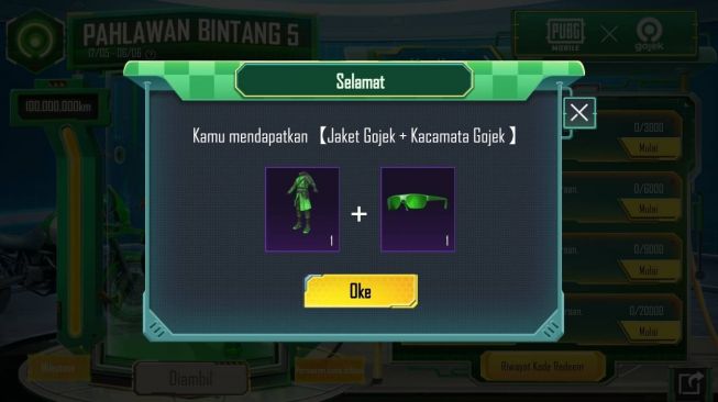 Skin PUBG Mobile x Gojek. [Gojek]