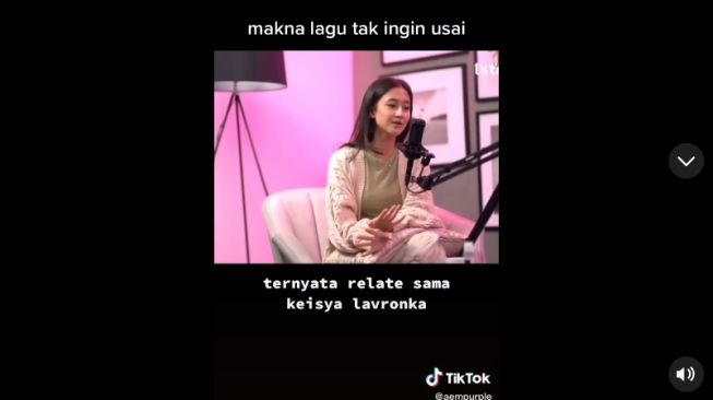 Terbitkan Single Terbaru 'Tak Ingin Usai', Sebut Ada Kaitan Dengan Pengalaman Keisya Lavronka