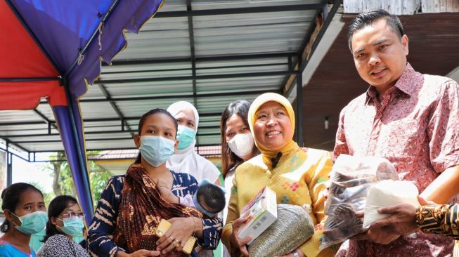 Ibu Hamil dan Menyusui di Medan Tuntungan Dapat Makanan Tambahan