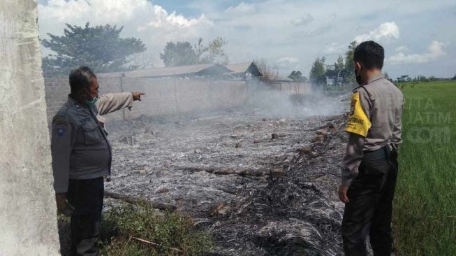 Imam Rugi Banyak, Kandang Ayamnya di Kediri Ludes Dilahap Api