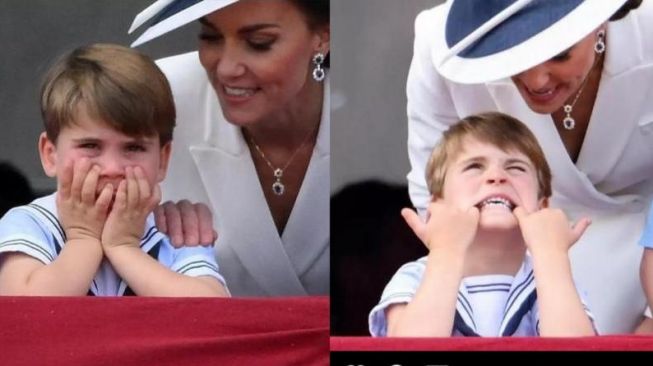 Video Ini Jadi Bukti Kalau Kate Middleton Aslinya Pecicilan, Warganet: Kerandoman Louis Nurun dari Mamanya