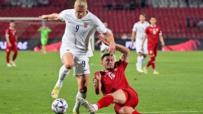 Hasil UEFA Nations League: Haaland Bawa Norwegia Tekuk Serbia, Swedia Taklukkan Slovenia