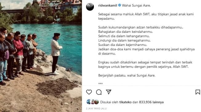 Putra Ridwan Kamil, Mendiang Eril Jadi Trending Topic Twitter, Warganet Sampaikan Bela Sungkawa