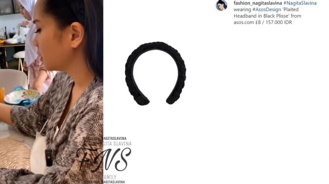 Intip koleksi bando Nagita Slavina yang harganya murah sampai Rp50 ribu (Instagram/fashion_nagitaslavina)