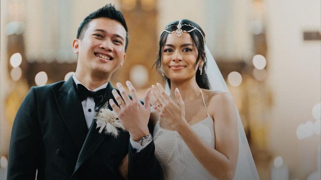 Potret Pernikahan Eva Celia (instagram/@thebridestory)