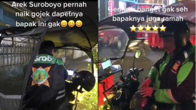 Cewek Ini Naik Ojol Unik, Motornya Ada Payung Sampai Musik Heboh