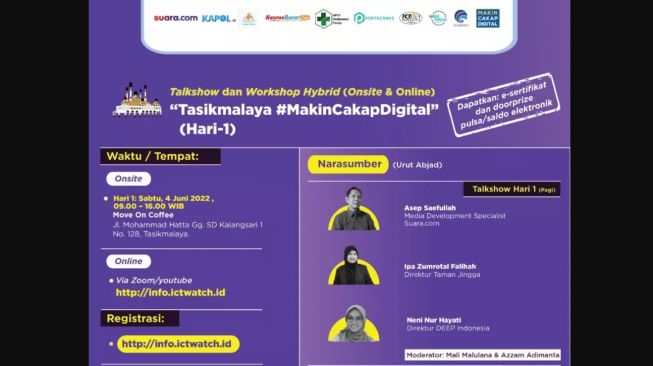 Talkshow Tasikmalaya Makin Cakap Digital