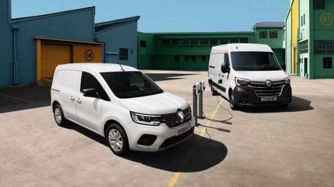 Renault meluncurkan versi terbaru dua LCV-nya: All-New Kangoo E-TECH EV dan New Master E-TECH [Renault via ANTARA/HO]