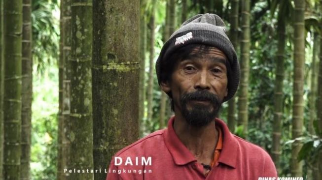Selamat! Daim Sang Pelestari Lingkungan Hutan di Gunung Lemongan Raih Kalpataru 2022