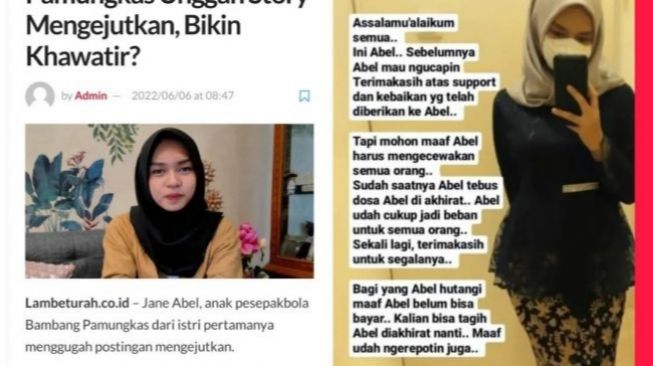 6 Fakta Soal Postingan Jane Abel Anak Bambang Pamungkas yang Bikin Khawatir