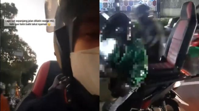 Modifikasi Motor, Penumpang Ojol Ini Berasa Putri Keraton