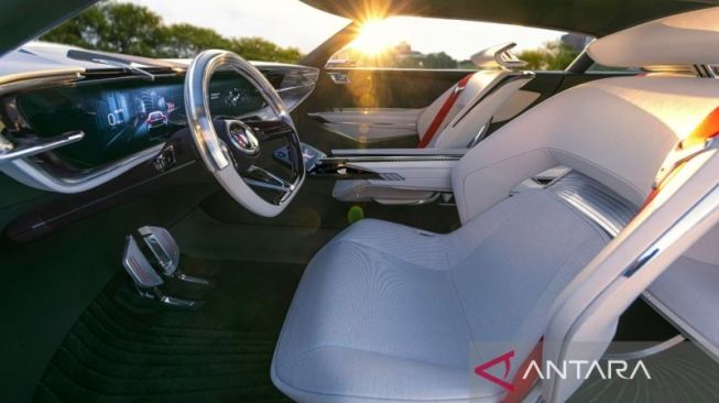 Buick Wildcat EV Concept bagian interior [Buick via ANTARA/HO]