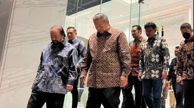 SBY-Surya Paloh Gelar Silaturahmi Bahas Pemilu 2024, DPP Nasdem: Ini Baru Pertemuan Pertama